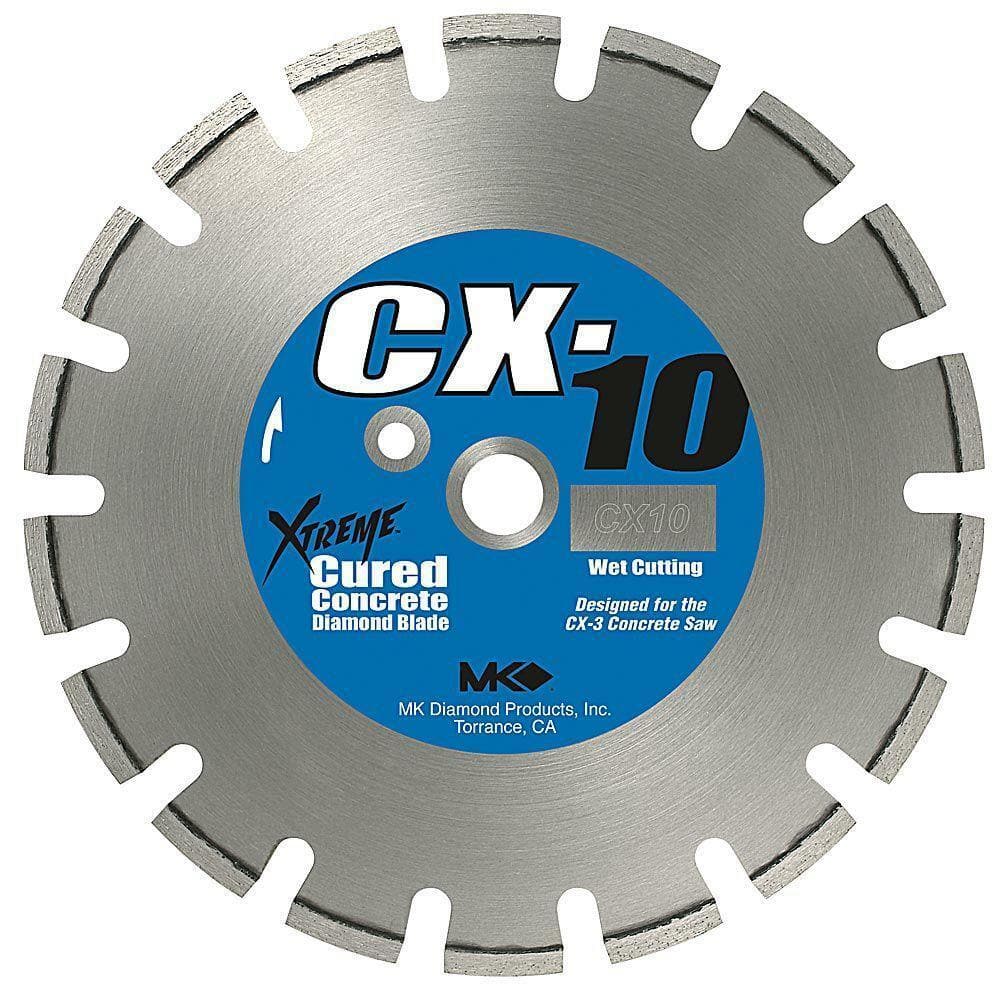 MK CX-10 Cured Concrete Blade - MK Diamond