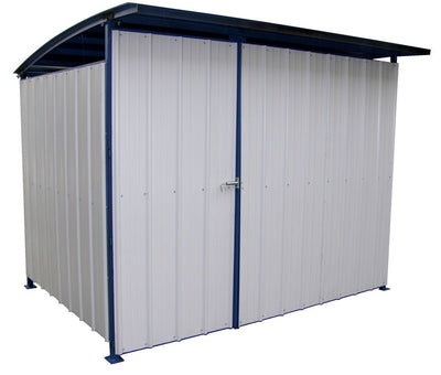 Multi-Duty Storage Buildings MDS-96-DR Vestil Shelter with doors