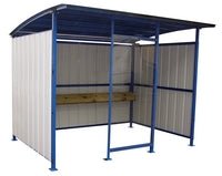 Multi-Duty Storage Buildings MDS-96-SM Vestil Smokers shelter