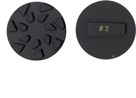 Multi Layered Brazed Trapezoid Grinding Segment VBT-HSCSM-2 Dia Plus Circle Segments - Step 2 (Scanmaskin)