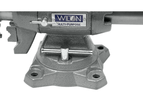 Multi-Purpose Bench Vise, 4-1/2" Jaw Width", 360° Rotating Head & Base Wilton