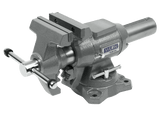 Multi-Purpose Bench Vise, 4-1/2" Jaw Width", 360° Rotating Head & Base Wilton