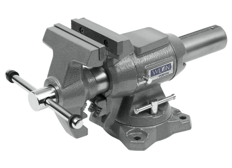 Multi-Purpose Bench Vise, 4-1/2" Jaw Width", 360° Rotating Head & Base Wilton