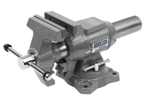 Multi-Purpose Bench Vise, 6-1/2" Jaw Width", 360° Rotating Head & Base Wilton