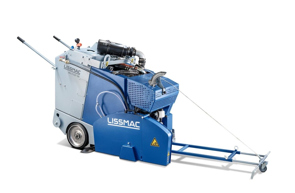 Lissmac | Lissmac Saws | Concrete Saws | Concrete Walk Behind Saws ...