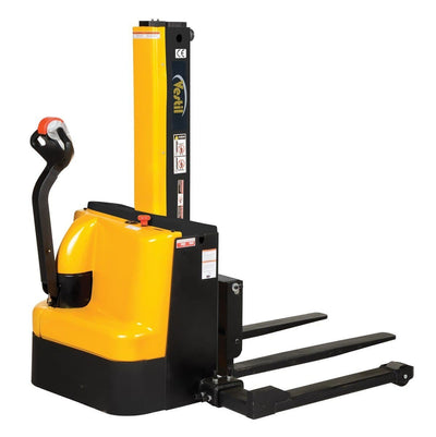 Narrow Mast Stackers with Powered Drive and Powered Lift Vestil
