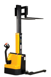 Narrow Mast Stackers with Powered Drive and Powered Lift - Vestil