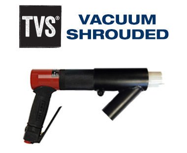 Needle Scalers with Integrated Vacuum Shroud - CS Unitec