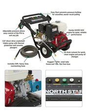 NorthStar Pressure Washer | 4,200 PSI | 3.5 GPM | Honda GX390 - NorthStar