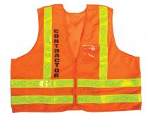 NYNJ Transit Authority Med Contractor Vest (12 Count) - Mutual Industries