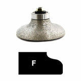 Ogee - Dia-Plus Profile Bit F-20R1 Dia Plus Pos 1 - Coarse 3/4"