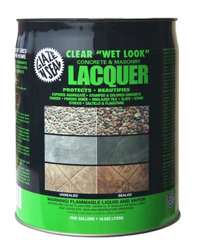 Original “Wet Look” Lacquer 124 Glaze 'N Seal 5 Gallon