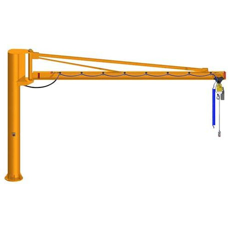 Over Braced Jib Crane - Column Mounted Aardwolf