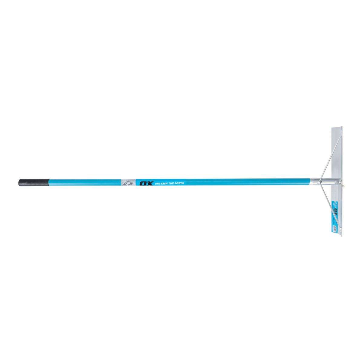Ox Pro Alu Concrete Rake/Spreader With Hook 20"X4" (495X102Mm) - Ox Tools
