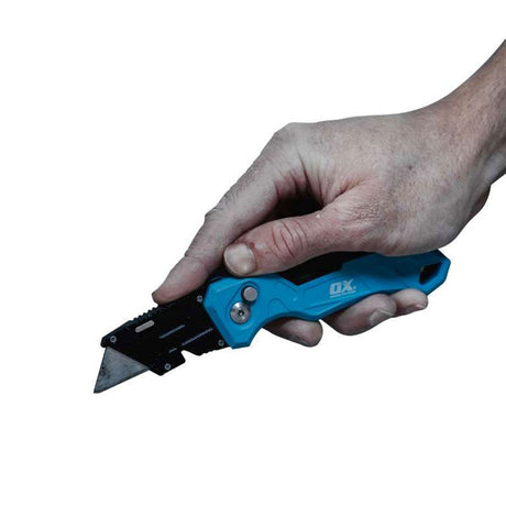 Ox Pro Heavy Duty Fixed Blade Folding Knife Ox Tools