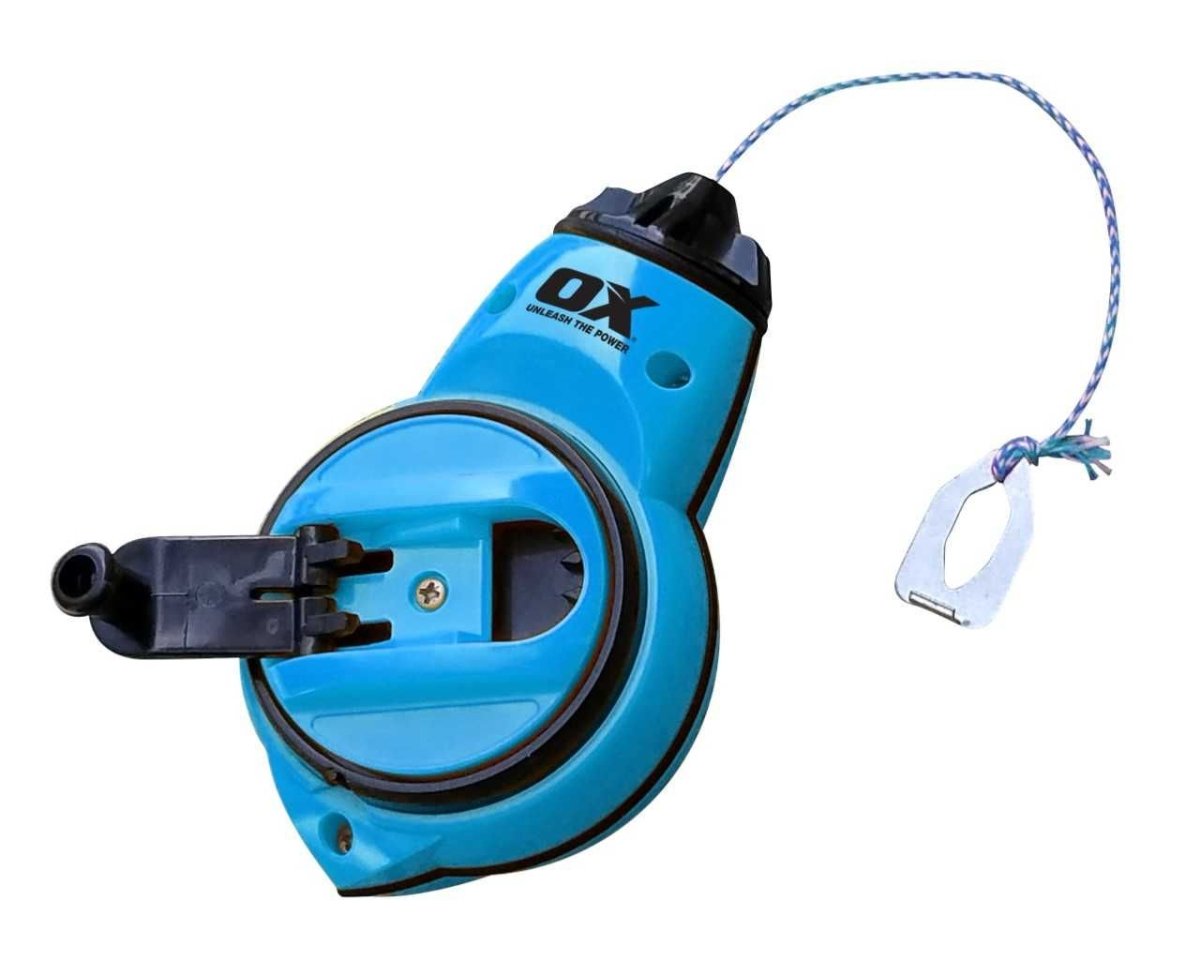 Chalk Line Machine Ox Trade Series Heavy Duty Thin Chalk Line | Chalk Reel | Chalk Lines ...