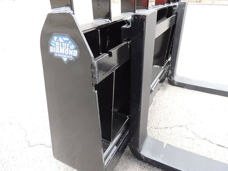 Pallet Forks – 5,000 Lbs. Capacity Walk-Through Blue Diamond Attachments