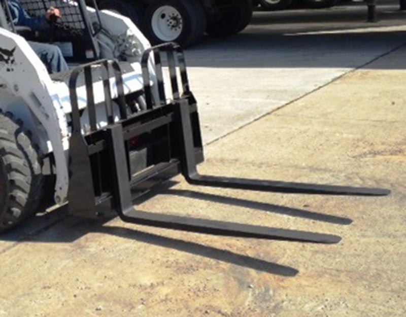 Pallet Forks – 5,000 Lbs. Capacity Walk-Through Blue Diamond Attachments