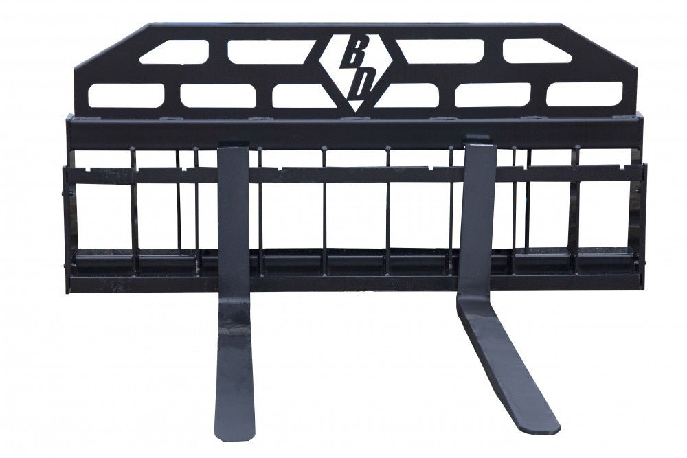 Pallet Forks – 6,000 Lbs. Capacity Wide Frame Hd Blue Diamond Attachments