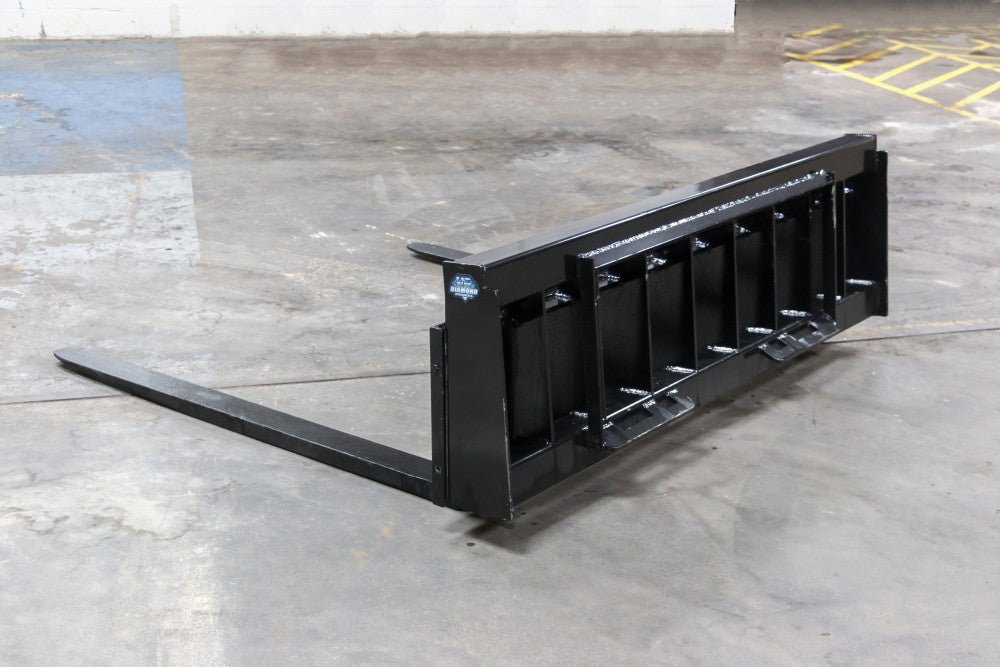 Pallet Forks – 6,000 Lbs. Capacity Wide Frame Hd Blue Diamond Attachments