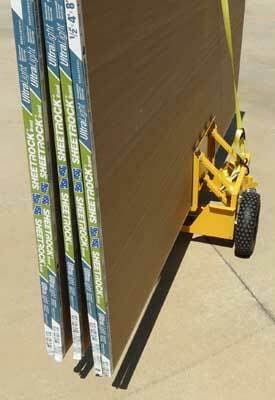 Panel Express, Slab, Glass, Drywall, Door and Plywood Dolly Saw Trax