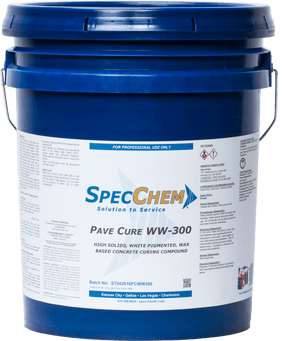Pave Cure WW - POS ONLY PAVEWW-18-5 SpecChem 5 Gallon Plastic Pail