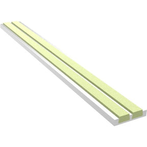 Photoluminescent Inset Ribbed Bar Abrasive Nosing Babcock-Davis