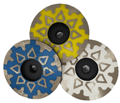 Pineapple Resin Filled Cup Wheel (3 Step) Diamond Tool Store