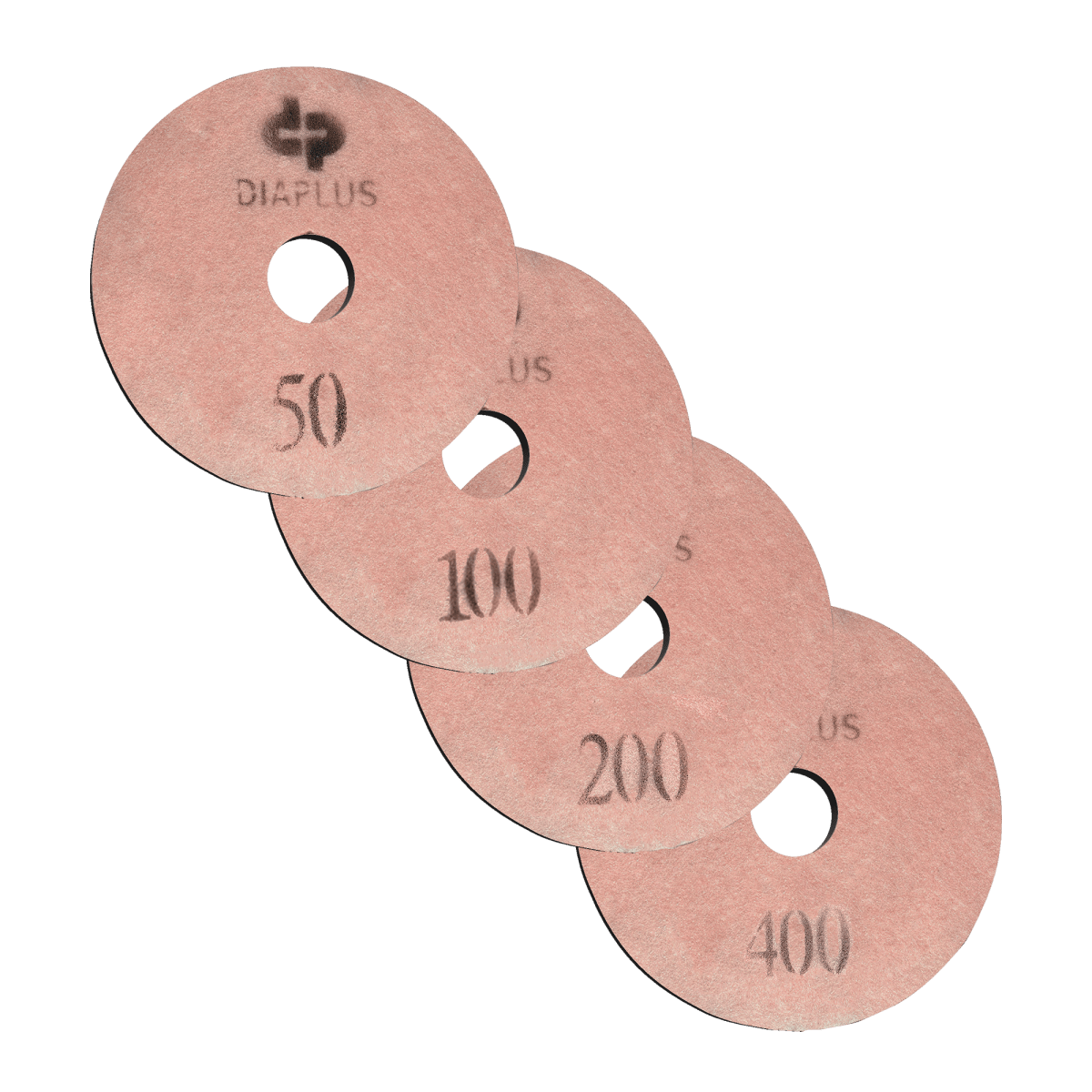 Pink Floor Pads Honing Package - 17 Inch - Sale - Dia Plus