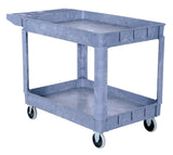 Plastic Utility Service Carts PLSC-2-2436 Vestil 24 1/2"x36" 2