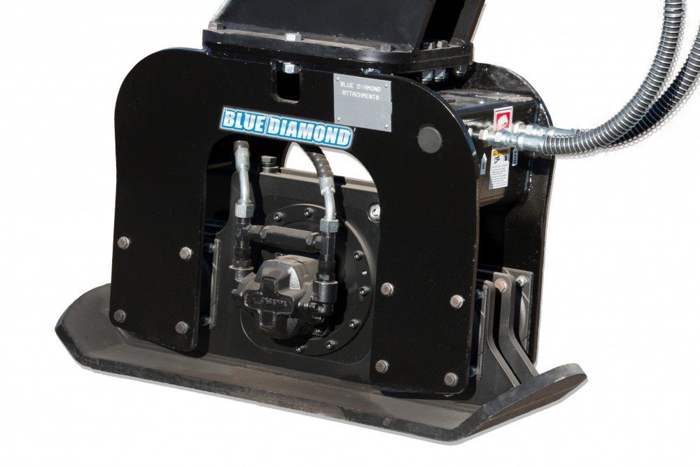 Compactor Clip Excavator Plate Compactor | Skid Steer Compactor | Backhoe Attachment ...
