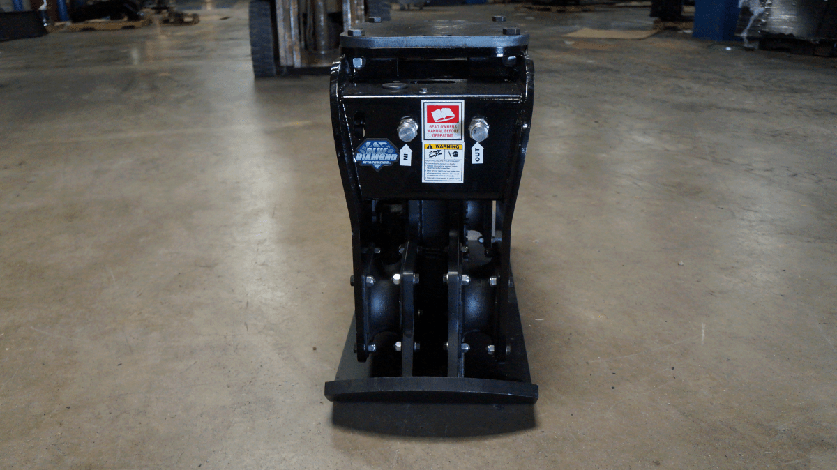 Excavator Plate Compactor | Skid Steer Compactor | Backhoe Attachment ...