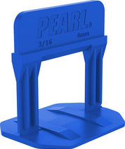 PLS Blue Leveling Clips 3/16" - Pearl Abrasive