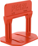 PLS Red Leveling Clips 1/8" Pearl Abrasive