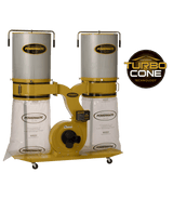 PM1900TX-CK1 Dust Collector, 3HP 1PH 230V, 2-Micron Canister Kit Powermatic