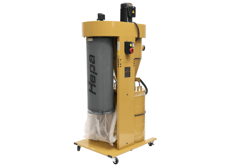 PM2200 Cyclonic Dust Collector - with HEPA Filter Kit - Powermatic
