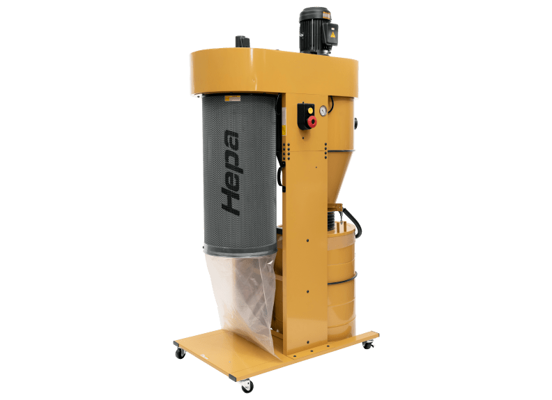 PM2205 5HP Cyclonic Dust Collector - with HEPA Filter - Powermatic