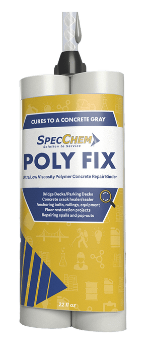 Poly Fix Ultra-Low Viscosity Polymer Concrete Repair Binder SpecChem