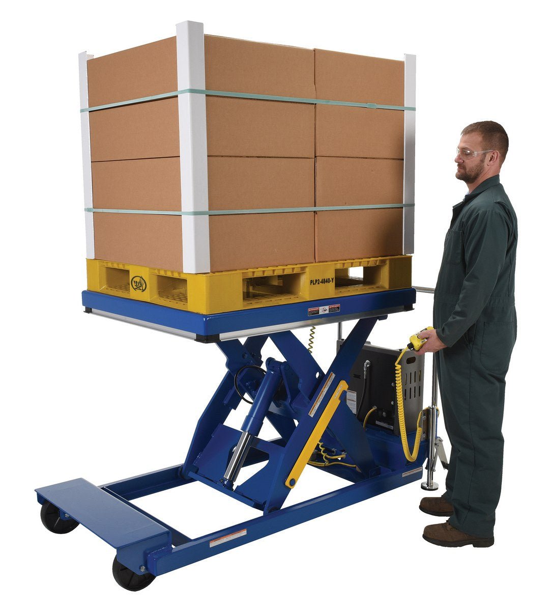 Protable Loading Table Portable Scissor Lift Tables | Hydraulic Lifting Platforms | Vestil ...
