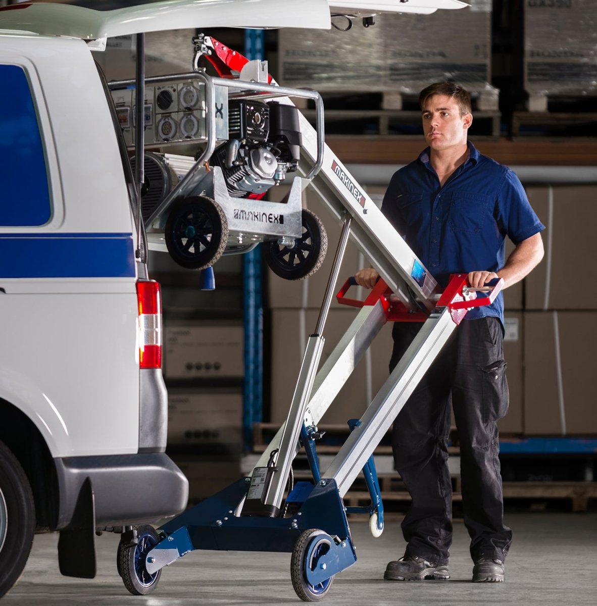 Makinex Battery Powered Motorized Hand Truck for Sale – Diamond Tool Store