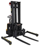 Powered Stacker with Power Drive, Power Lift, & Power Fork Reach Vestil