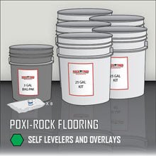 Poxi-Rock Flooring - Rock Tred