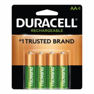 Pre-Charged Rechargeable Battery, NiMH, AA, 1.2V - Duracell