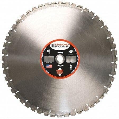 Premium Black Hydraulic Hand Saw Blades - Standard Core PBAS14125 Diamond Products 14" x .125