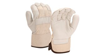 Premium Cowhide Leather Palm Gloves - Box of 12 Pyramex