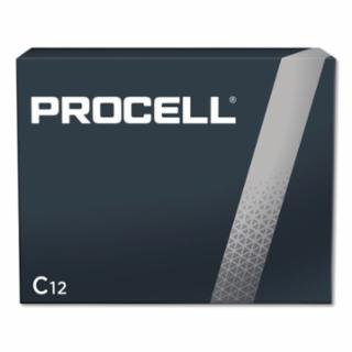Procell Battery, Non-Rechargeable Alkaline, 1.5 V, C (12 Count) - Duracell