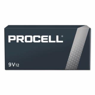Procell Battery, Non-Rechargeable Dry Cell Alkaline, 9V (12 Count) - Duracell