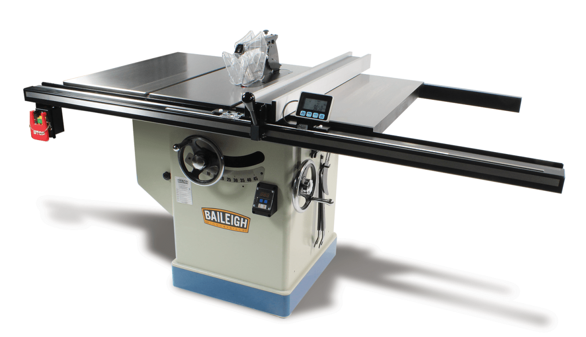 Professional Cabinet Table Saw TS-1248P-36 - Baileigh