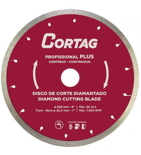 Professional Plus 8" Diamond Blade Cortag