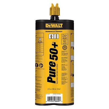 PURE50+™ - 12 per Order RAW8605 DeWalt PURE50+ 21 FL. OZ. CARTRIDGE
